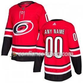 Adidas Maillot de Hockey Carolina Hurricanes Personnaliser 2017-2018 Rouge Authentic - Femme